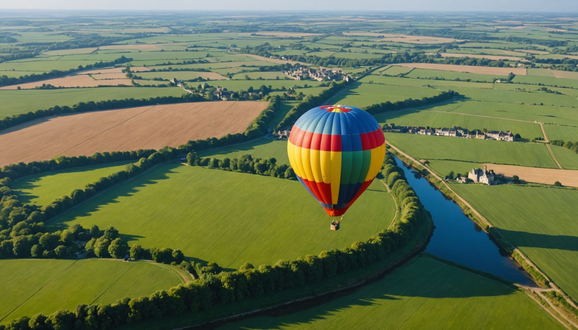 découvrez des panoramas exceptionnels en survolant la normandie en montgolfière. vivez une aventure unique entre ciel et terre, admirez la beauté des paysages normands et créez des souvenirs inoubliables.